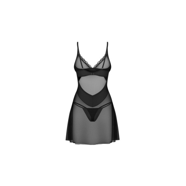 Stelisa nuisette et string - Noirs